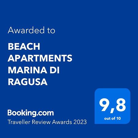 Beach Apartments مارينا دي راغوزا المظهر الخارجي الصورة